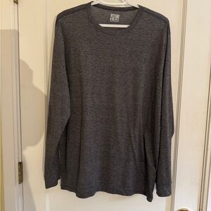 32 Degrees Charcoal Long Sleeve Tee